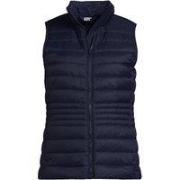 Lands' End Women's Wanderweight Down Ultralight Packable Gilet in Navy | Size: 14-16