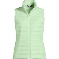Lands' End Women's Wanderweight Down Ultralight Packable Gilet in Pale Green | Size: 16-18