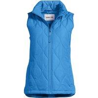 Lands' End Women's Insulated FeatherFree Onion Quilted Gilet in Cobalt | Size: 10-12