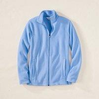 Lands' End Women's Plus Anyweather Fleece Jacket in Pale Blue | Size: 24-26