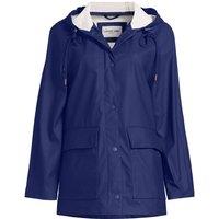 Lands' End Women's Waterproof A-line Squall Rain Jacket in Midnight | Size: 16-18