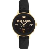 Juicy Couture Women's JC1264GPBK 38mm Quartz Watch in Black