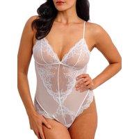 Wacoal Women's Vivid Attraction Body in White | Size: 16