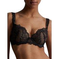 Aubade Women's Danse Des Sens Moulded Push-Up Bra in Black | Size: 34C