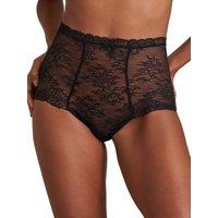 Aubade Women's Danse Des Sens High Waist Brief in Black | Size: 8