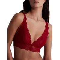 Aubade Women's Danse Des Sens Triangle Bralette in Red | Size: 10