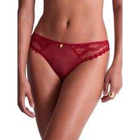 Aubade Women's Mystery Of Love Italian Brief in Red | Size: 18
