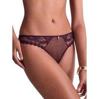 Aubade Women's Mystery Of Love Italian Brief in Purple | Size: 8