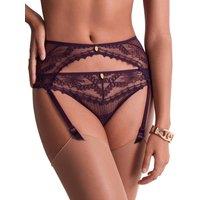 Aubade Women's Mystery Of Love Suspender Belt in Purple | Size: 8