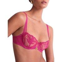 Aubade Women's Sweet Euphoria Half Cup Bra in Pink | Size: 38C