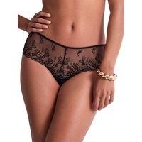 Aubade Women's Cosmic Romance Cheeky Short in Black | Size: 8