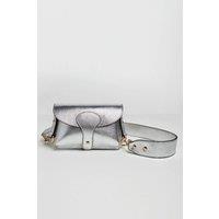 Betsy & Floss Women's 'Luca' Small Crossbody Bag in Metallic Silver