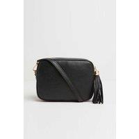 Betsy & Floss Women's "Verona' Crossbody Tassel Bag in Black
