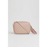 Betsy & Floss Women's "Verona' Crossbody Tassel Bag in Light Pink