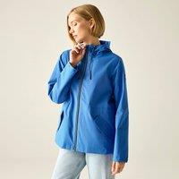 Regatta Women's Bayletta Hooded Waterproof Jacket in Blue | Size: 14