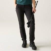 Regatta Women's Mountain III Walking Trousers in Jet Black | Size: 16