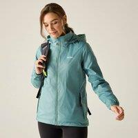 Regatta Women's 'Corinne IV' Waterproof Packaway Jacket in Teal | Size: 20