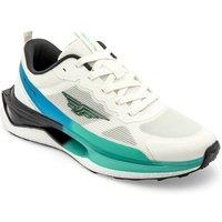 RedTape Men's Lightweight Breathable Mesh Active Trainers in White | Size: 9