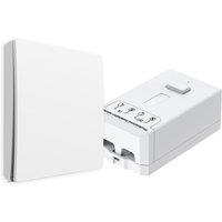 ENER-J Wireless Kinetic Switch Kit 1 Gang White 500W RF WiFi | Size: 10m