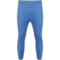 Just Essentials Men's Thermal Base Layer Long Johns in Mid Blue | Size: XL