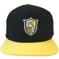 Harry Potter Men's Hufflepuff Snapback Cap in Black