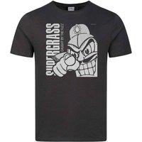 Amplified Men's Fuzz Supergrass T-Shirt in Charcoal | Size: XS