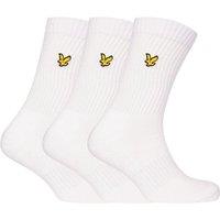 Lyle & Scott Men's Hamilton 3 Pack Socks White