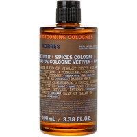 Korres Men's Achillea Eau De Cologne Vetiver & Spices 100ml in Misc