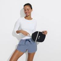 Lands' End Women's Long Torso Rash Vest in White | Size: 20