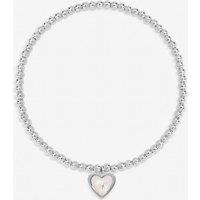 Inicio Women's Sterling Silver Plated Mother of Pearl Celestial Bracelet - Gift Pouch