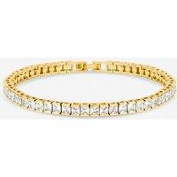 Jon Richard Women's Gold Plated Luxe Tennis Bracelet
