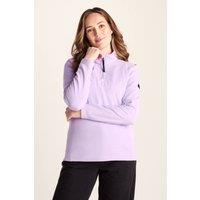TOG24 Women's 'Revive' Zip Fleece in Pale Lilac | Size: 16