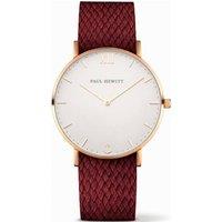 Paul Hewitt SA-G-SM-W-19S Sailor Line 36mm Quartz Watch in Red