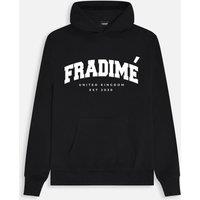 FRADIME Varsity 2.0 Hoodie in Black | Size: XS