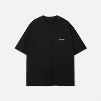 FRADIME Small Trademark 275GSM T-shirt in Black | Size: XS