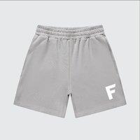 FRADIME F Emblem Sweatshorts in Grey | Size: Medium