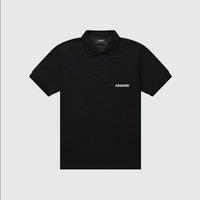 FRADIME Squircle Polo Shirt in Black | Size: Medium