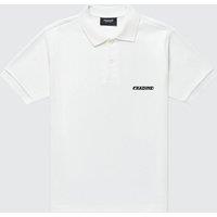 FRADIME Squircle Polo Shirt in White | Size: Small