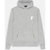 FRADIME F Emblem Hoodie in Grey | Size: Medium
