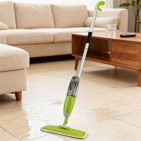 Havendro Spray Mop Multi-Surface Refillable Mop +3 Microfibre Pads in Green