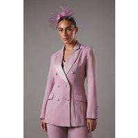 Coast Women's Premium Double Breasted Blazer in Mink | Size: 10