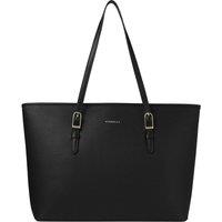 FIORELLI Women's Etta Buckle Tote Bag in True Black