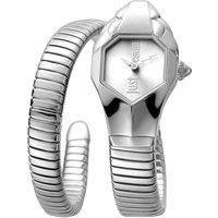 Just Cavalli Women's Glam Chic Septagon Silver Dial Watch