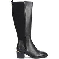 Carvela Women's 'Liberty High' Leather Boots in Black | Size: 3