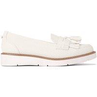 Carvela Women's 'Sky Tassel' Flats in Cream | Size: 7