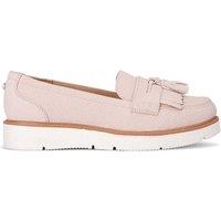 Carvela Women's 'Sky Tassel' Fabric Flats in Pink | Size: 4
