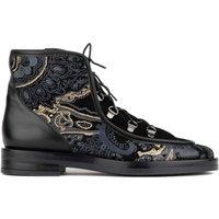 Embassy London Women's Hedera - Black & Grey & Gold | Size: 5