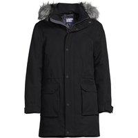 Lands' End Men's Waterproof Expedition Down Parka in Black | Size: Large