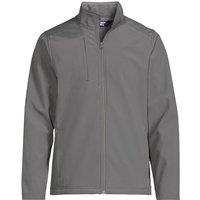 Lands' End Men's Softshell Jacket in Dark Grey | Size: Large