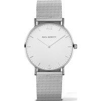 Paul Hewitt Men's SA-S-ST-W-4M Sailor Line 36mm Quartz Watch in Silver